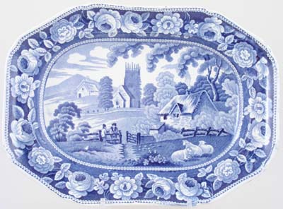 Meat Dish or Platter c1825